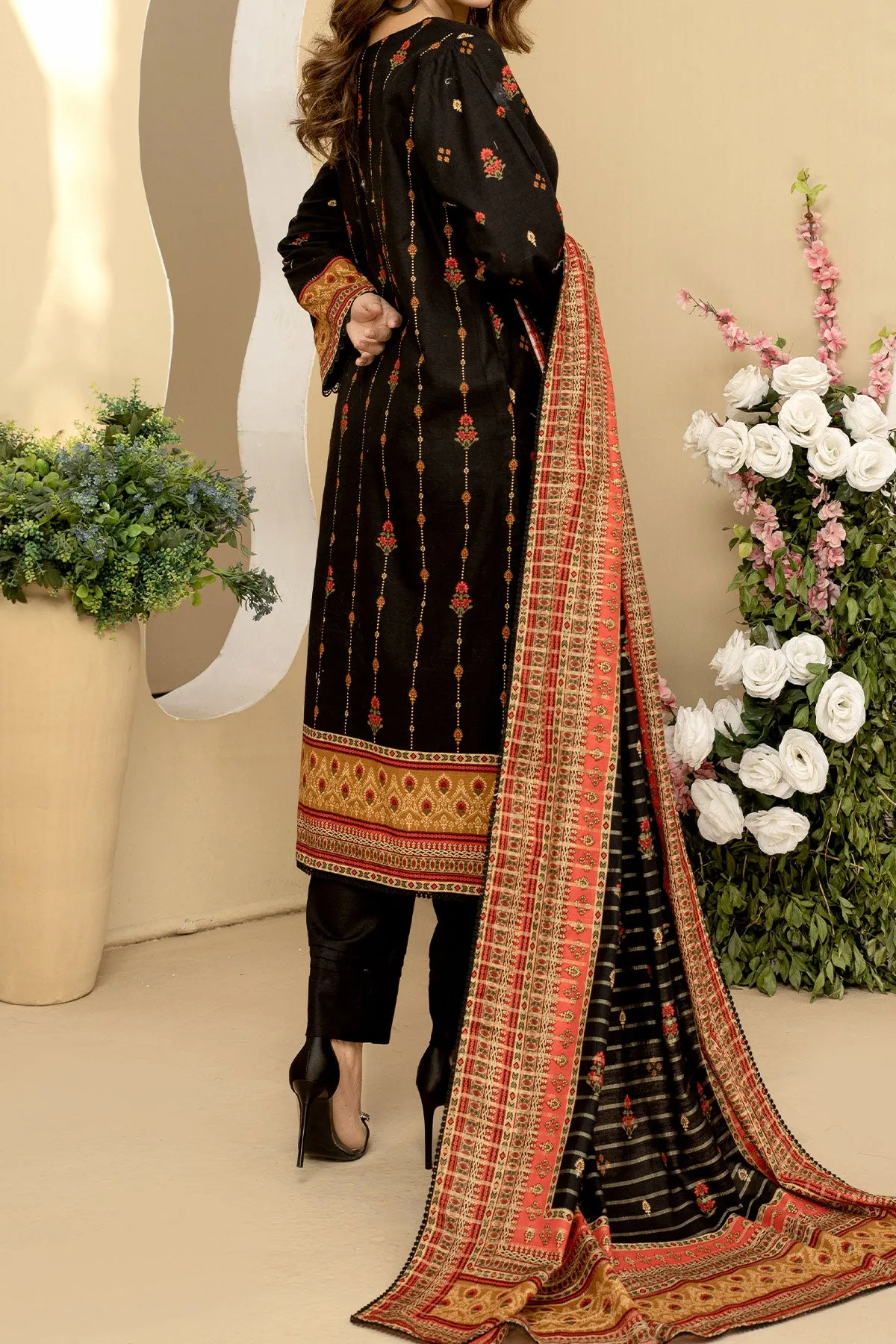 3 PIECE DIGITAL PRINT KHADDAR  | KS-04