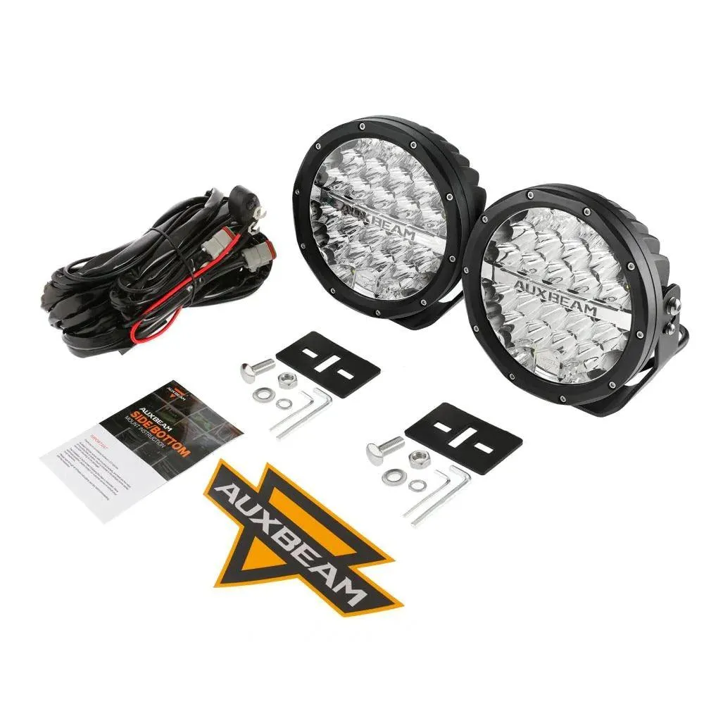 7 Inch 240W 24000Lumens Black LED Driving Lights