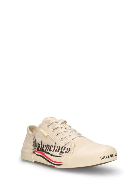Balenciaga   Paris political logo sneakers 