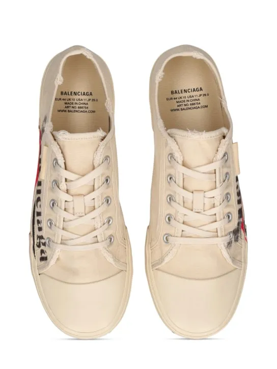 Balenciaga   Paris political logo sneakers 