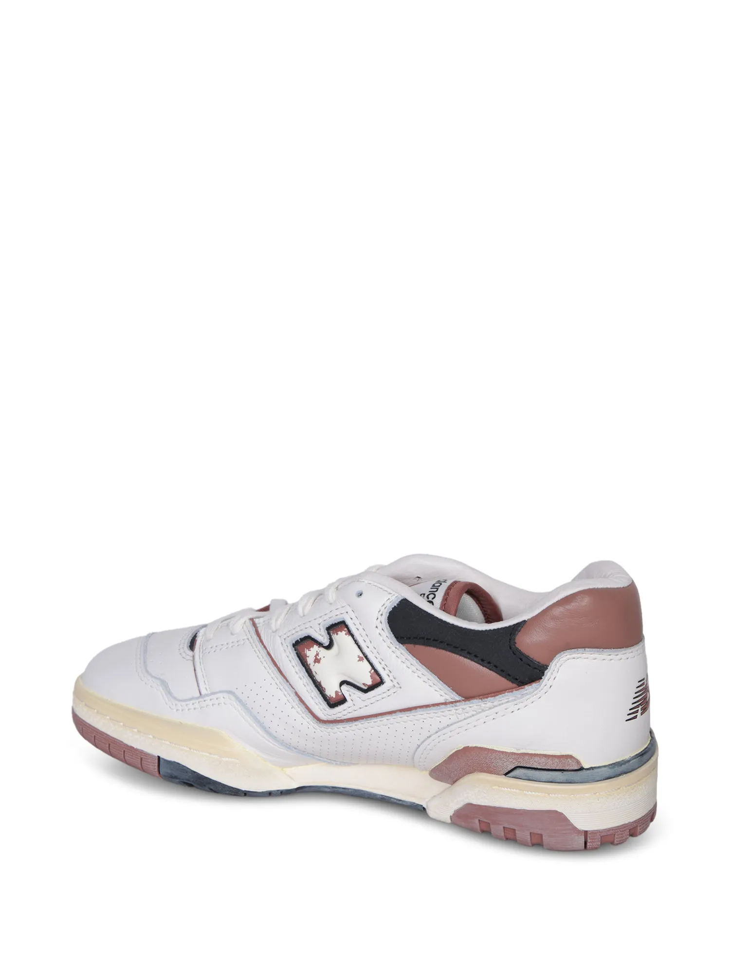 BB550 white/brown sneakers