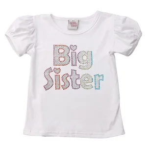 Beaded Big Sister Puff Sleeve Tee