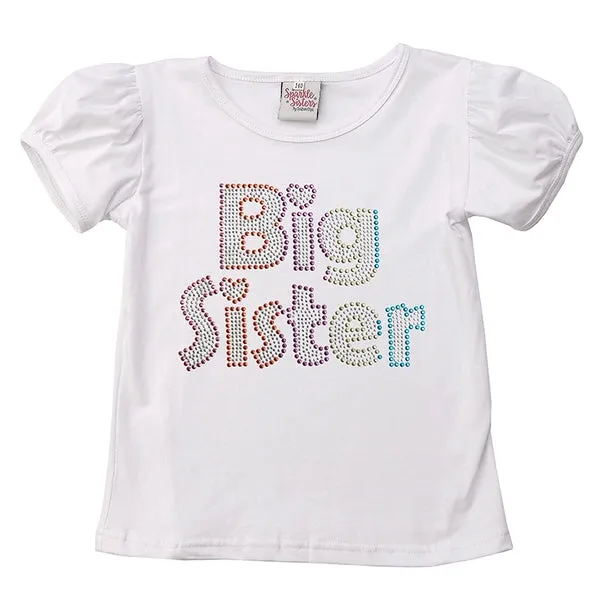 Beaded Big Sister Puff Sleeve Tee
