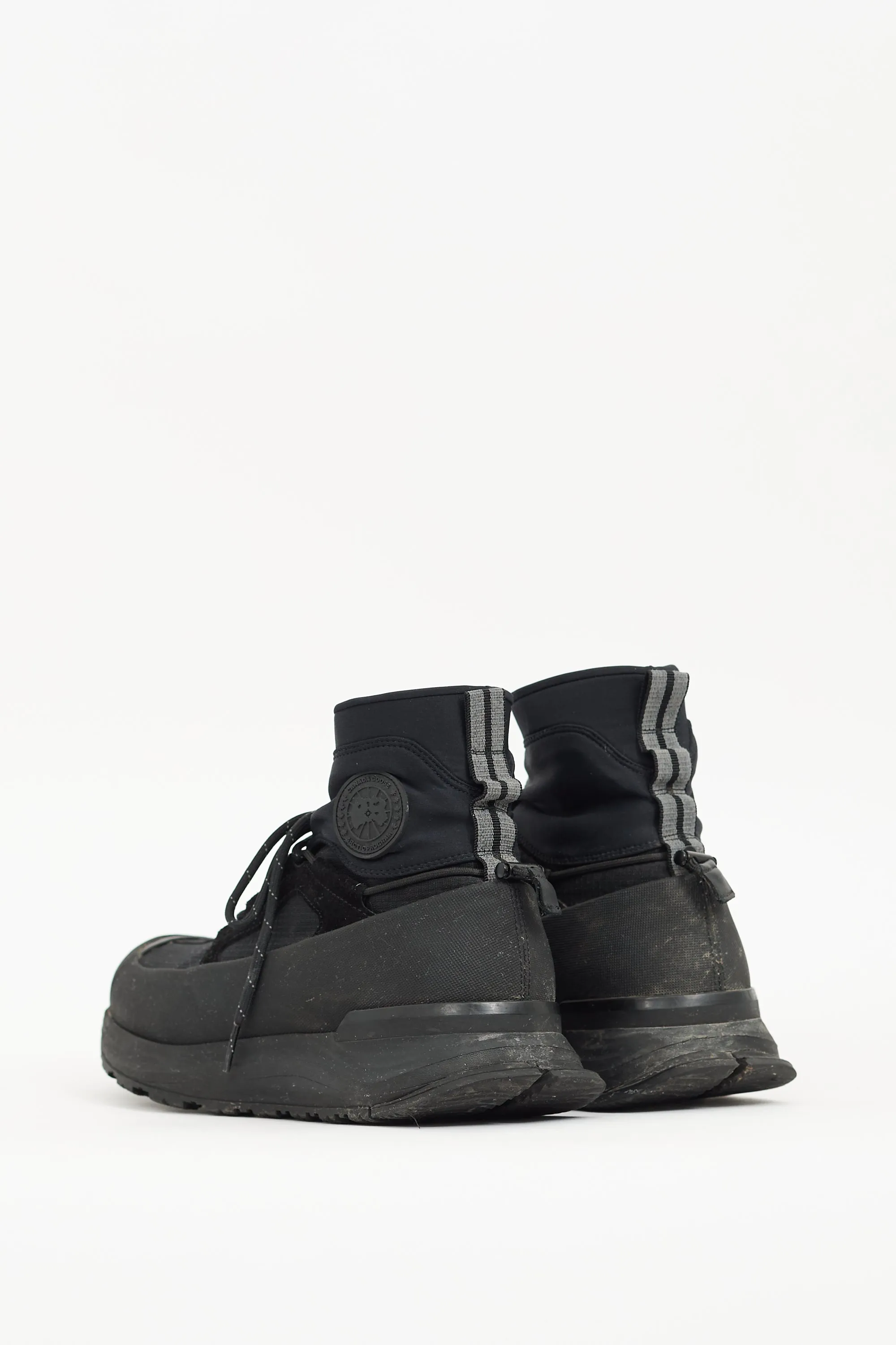 Black Waterproof Glacier Trail Sneaker