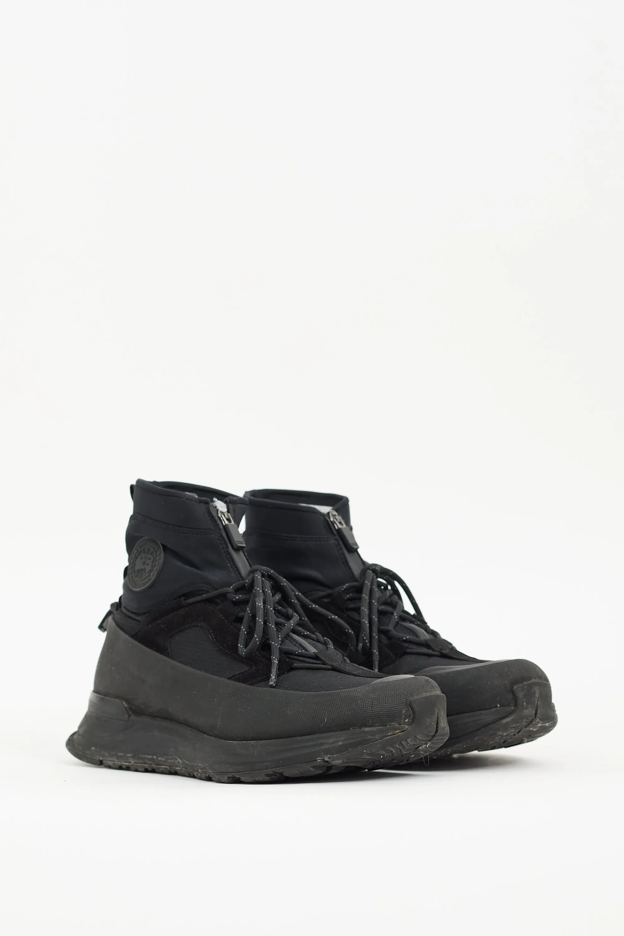 Black Waterproof Glacier Trail Sneaker