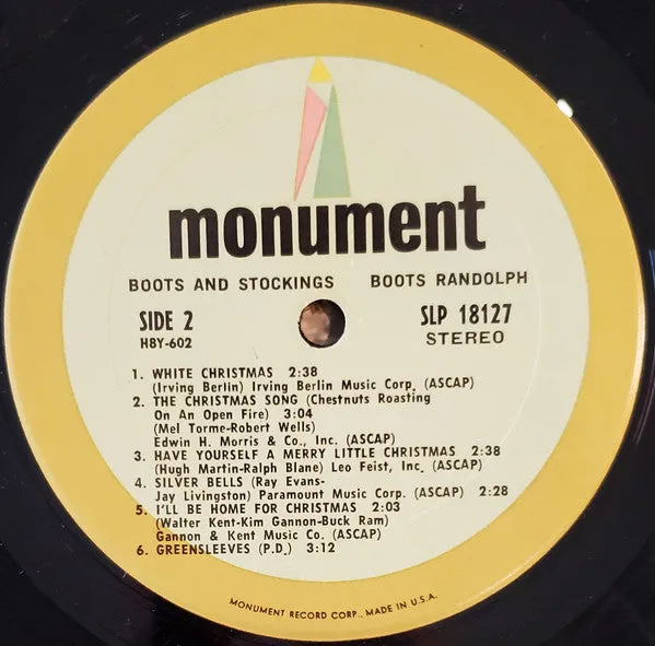 Boots Randolph - Boots And Stockings - LP