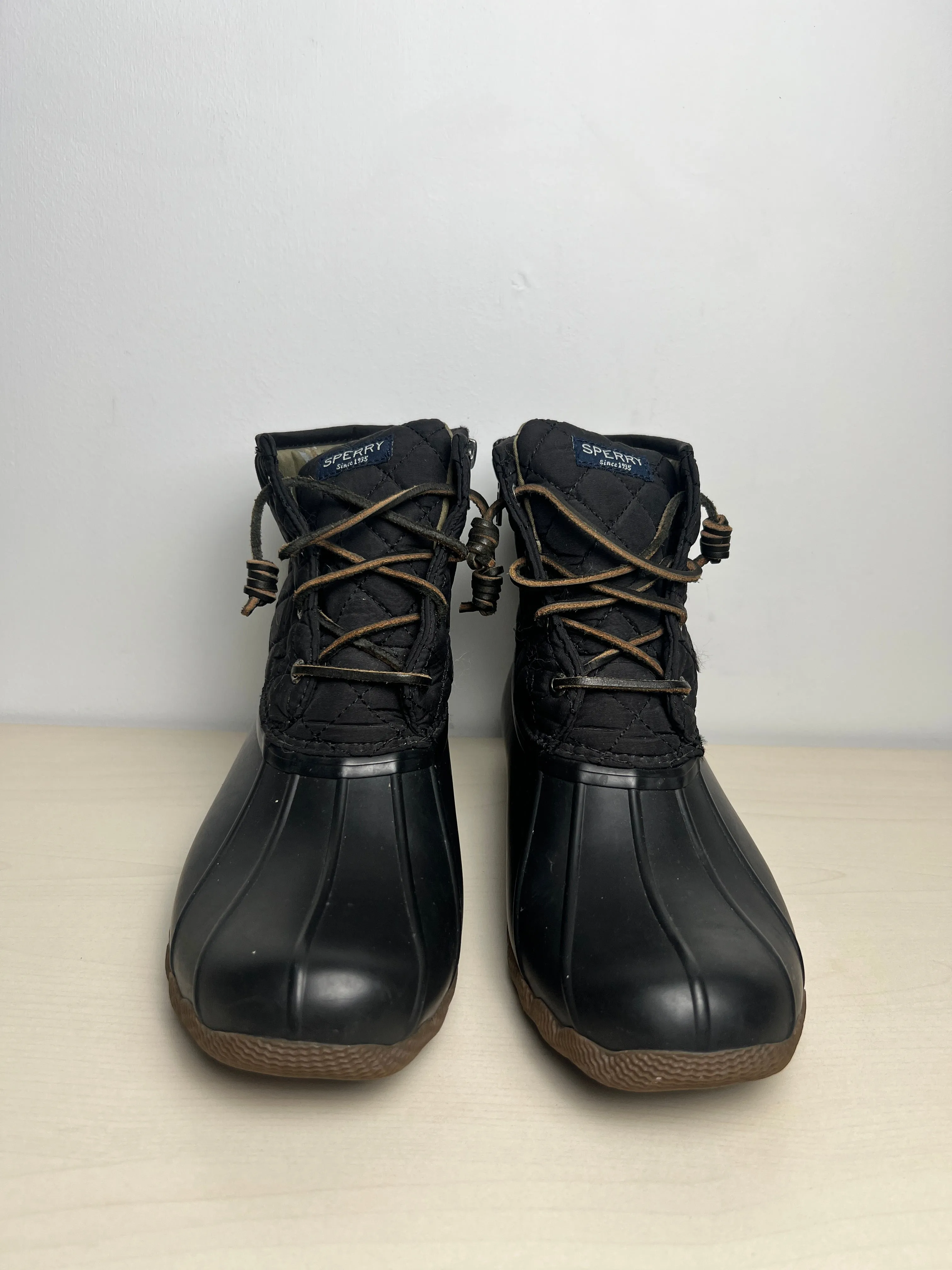 Boots Snow By Sperry In Black, Size: 8