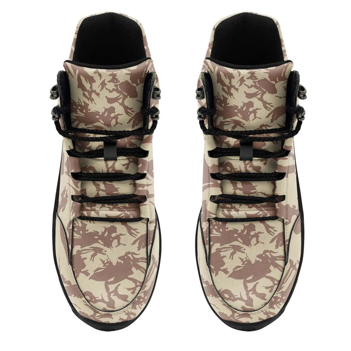 Bristish Desert (DPM) Camo Pattern Hiking Shoes