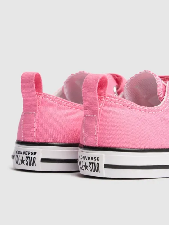 Converse   Cotton canvas strap sneakers 