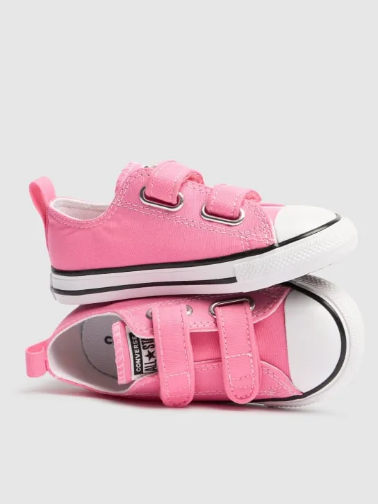 Converse   Cotton canvas strap sneakers 