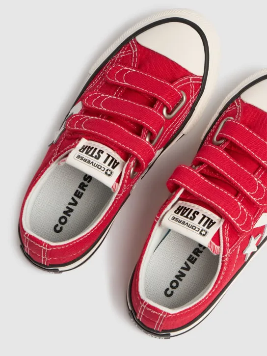 Converse   Cotton canvas strap sneakers 