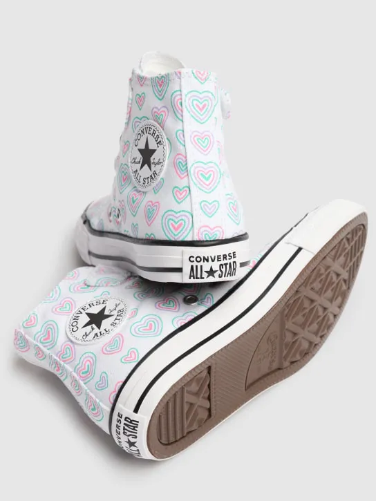 Converse   Printed cotton canvas sneakers 