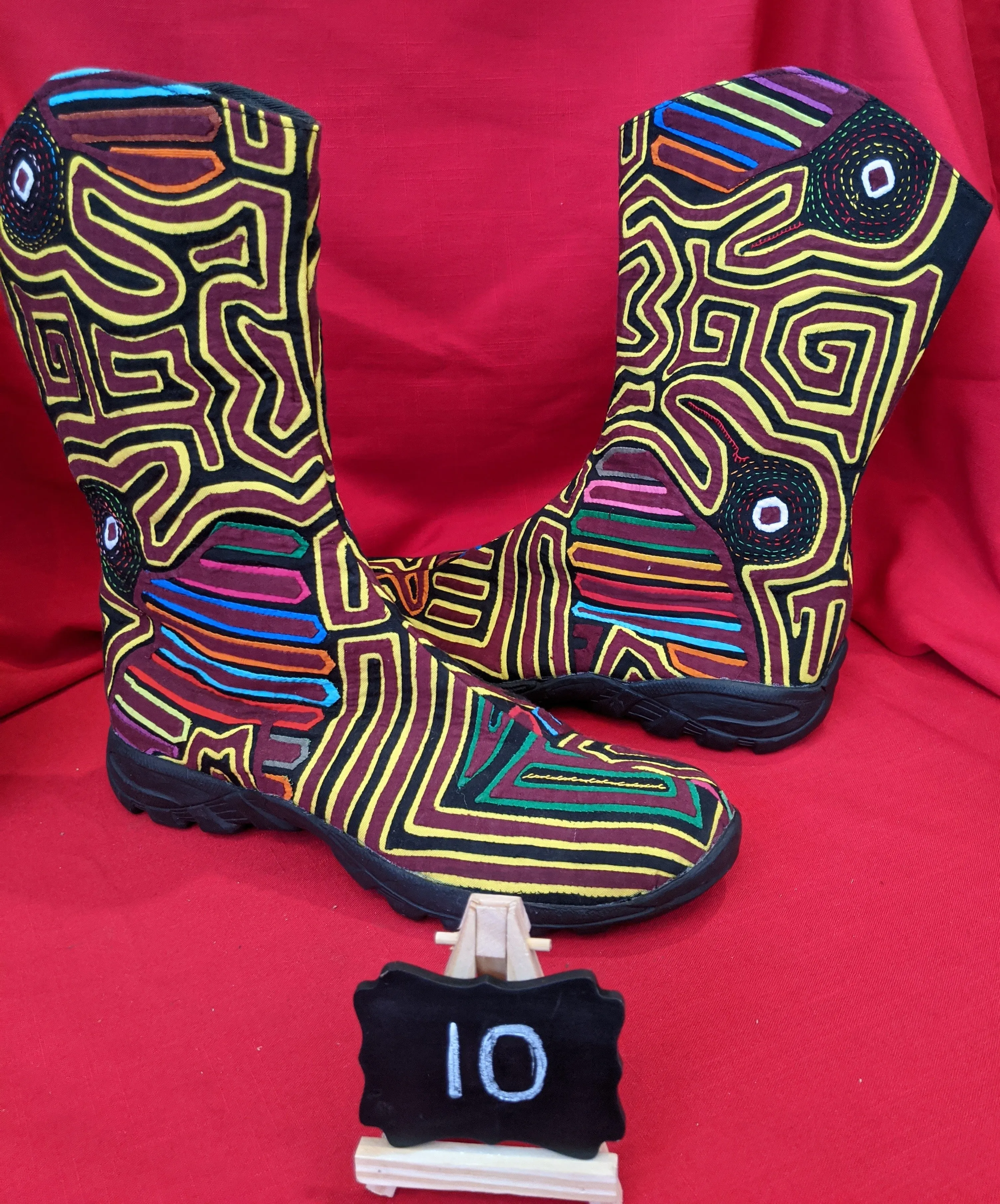 Copy of Infinity Zipper Mola Boot size 10 - Giggles