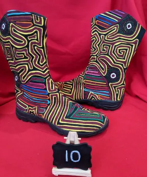 Copy of Infinity Zipper Mola Boot size 10 - Giggles