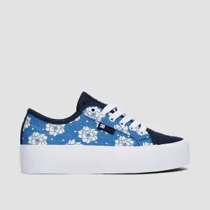 DC Manual Platform Shoes - Denim - Womens