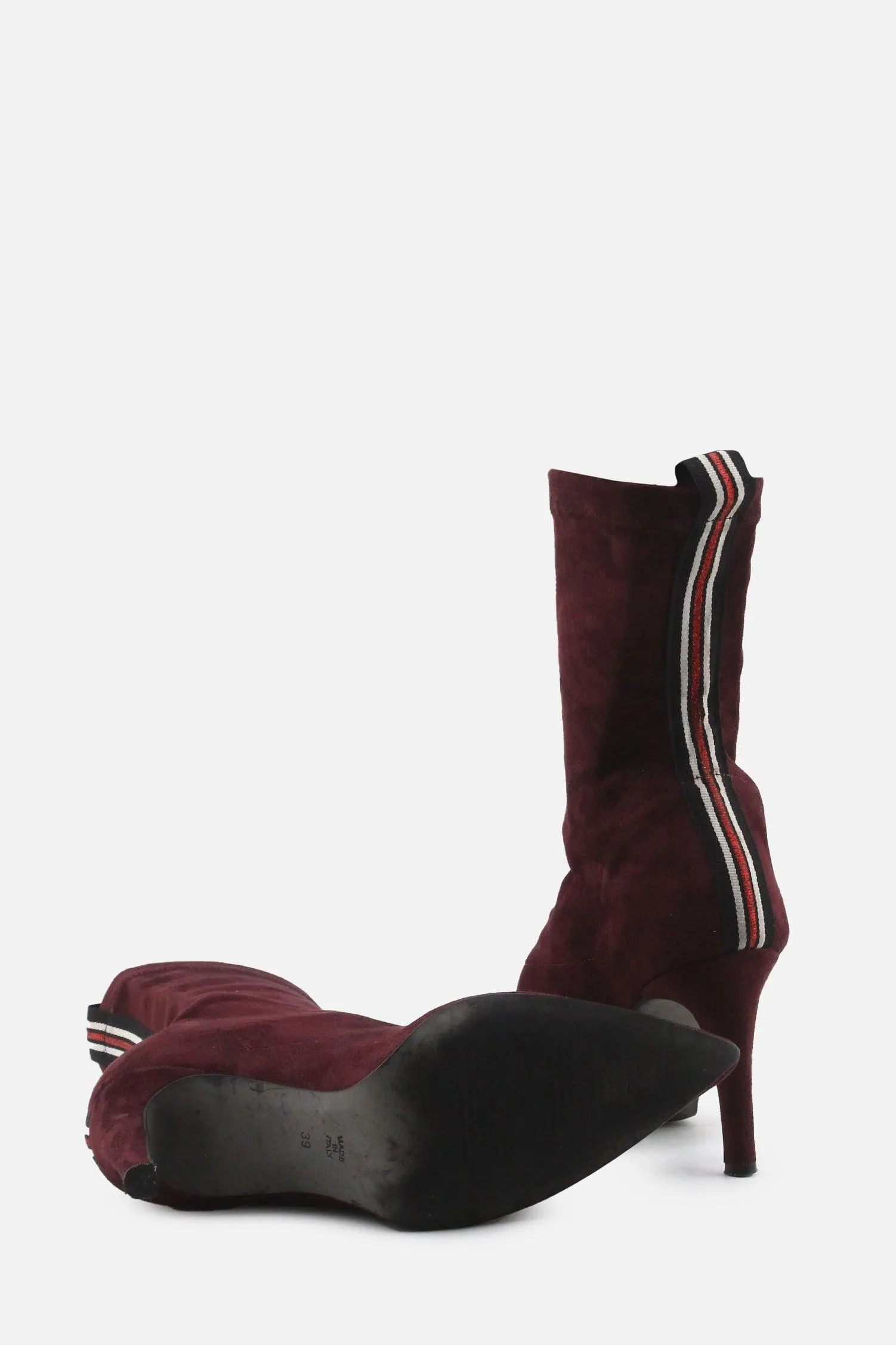 European Brand Stilettos Ankle Boots | Suede