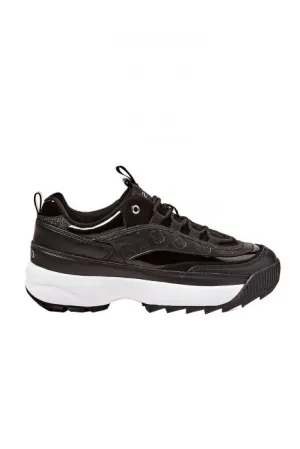 GUESS sneakers met laklook en glitters