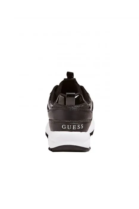 GUESS sneakers met laklook en glitters
