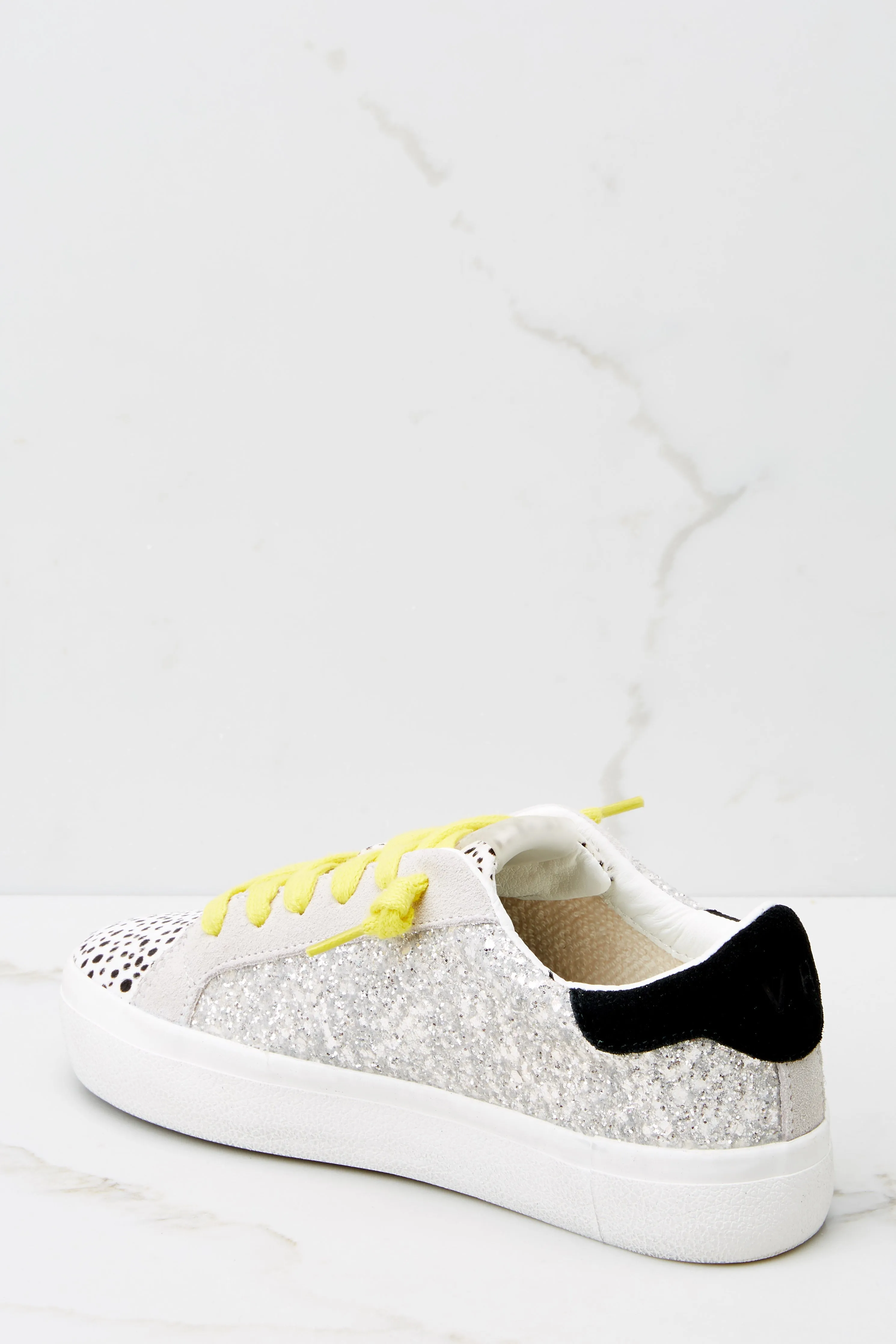 Hailey Washed Glitter Sneakers