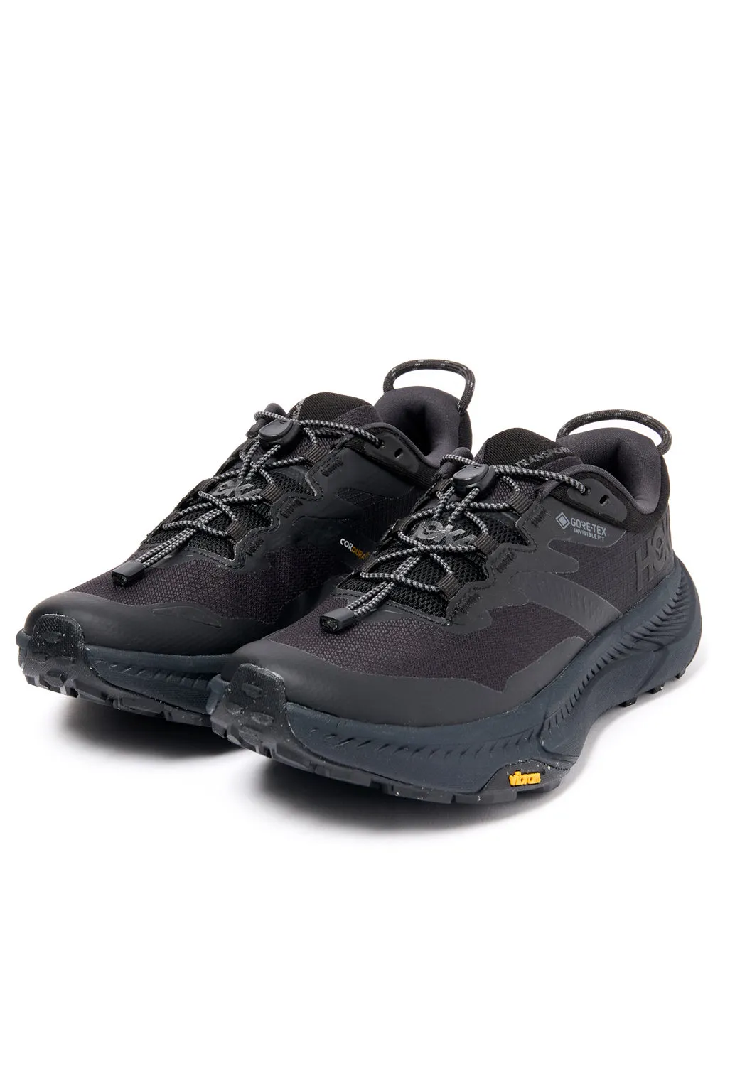 Hoka Women's Transport GORE-TEX - Black / Black