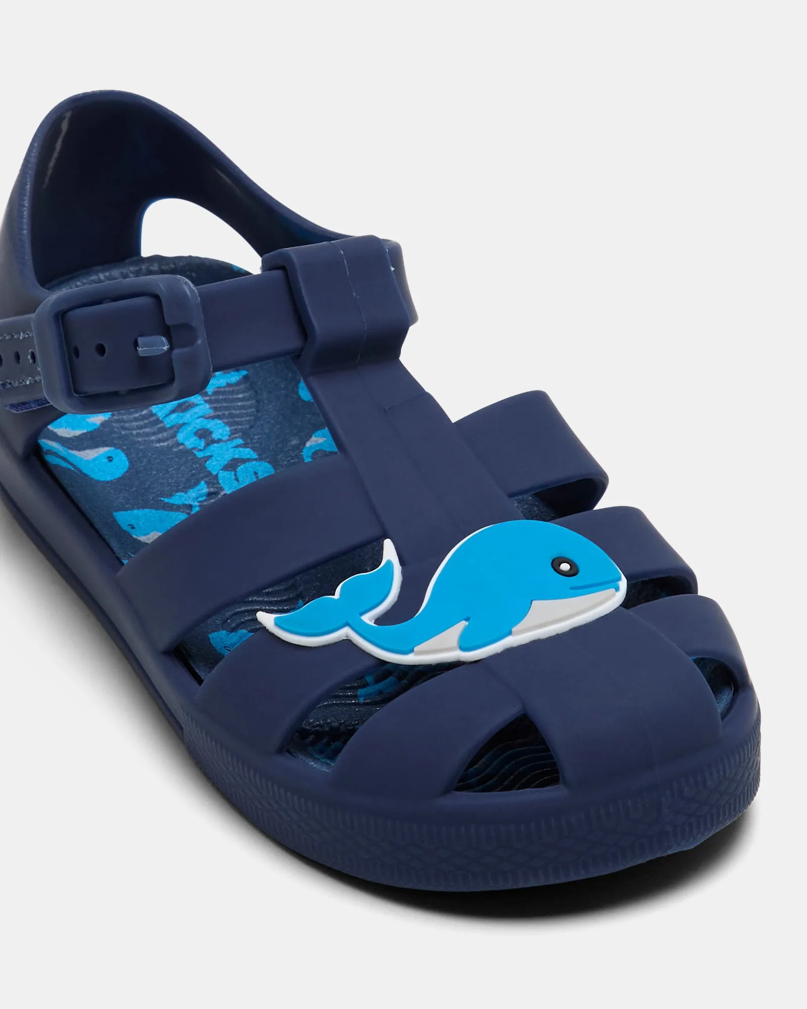 Kam Whale Jellies  - Navy