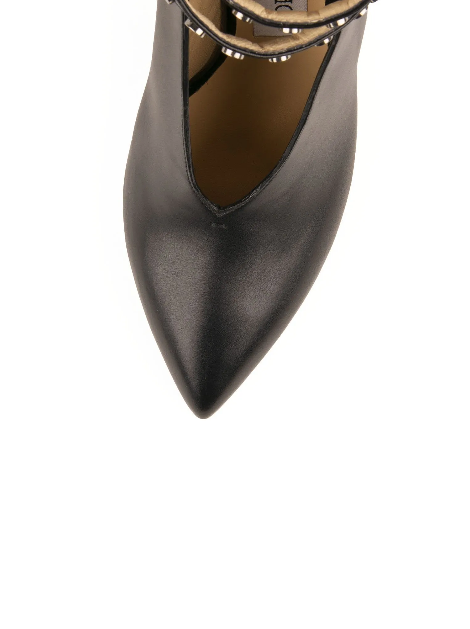Leather Lark Booties - Black