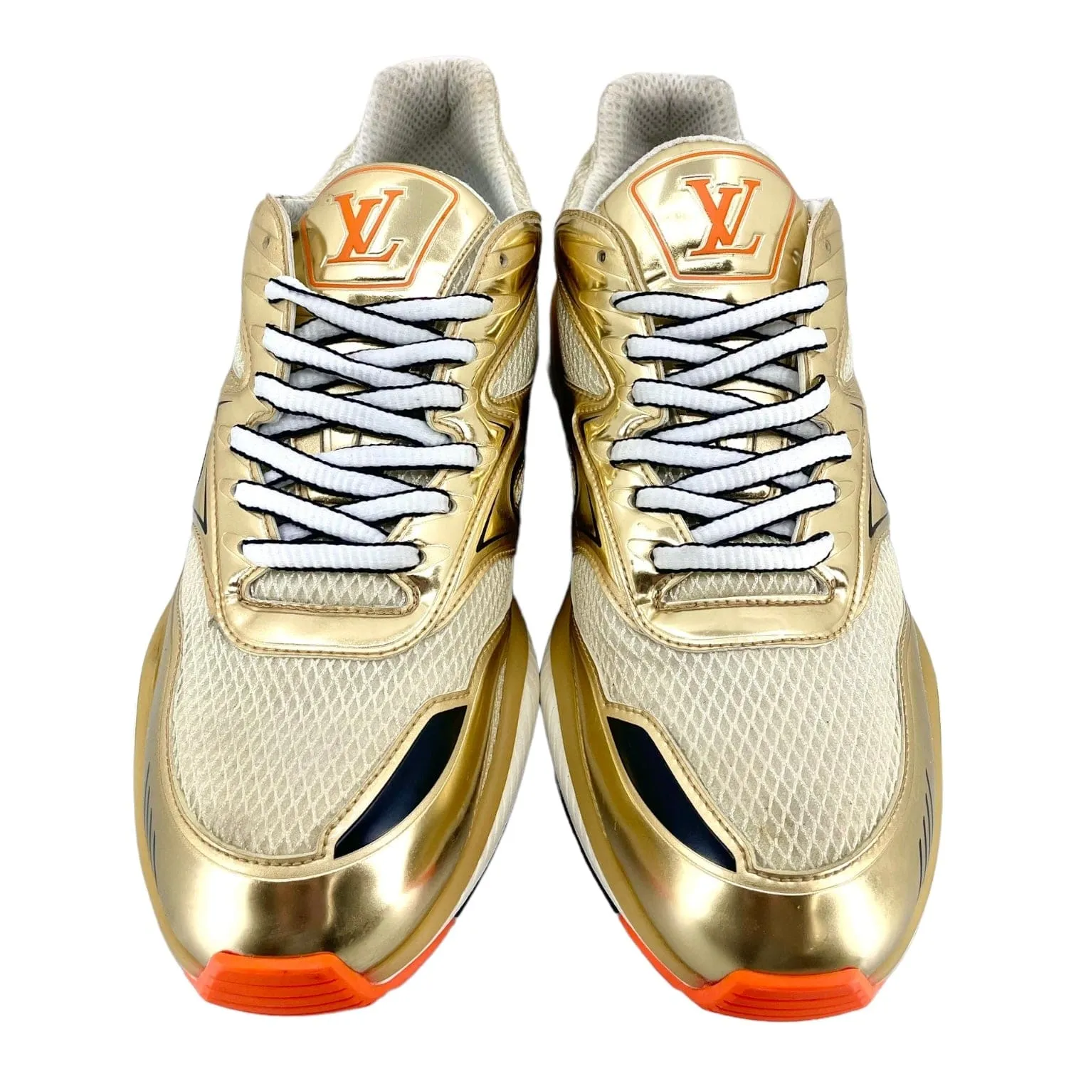 Louis Vuitton LV Trail Sneaker Gold Orange Pre-Owned