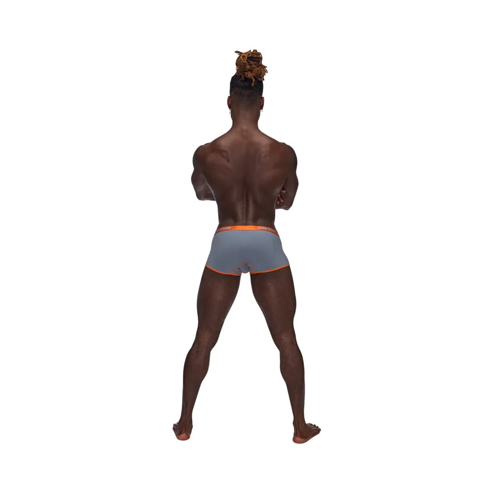 Male Power Casanova Uplift Short Gray L