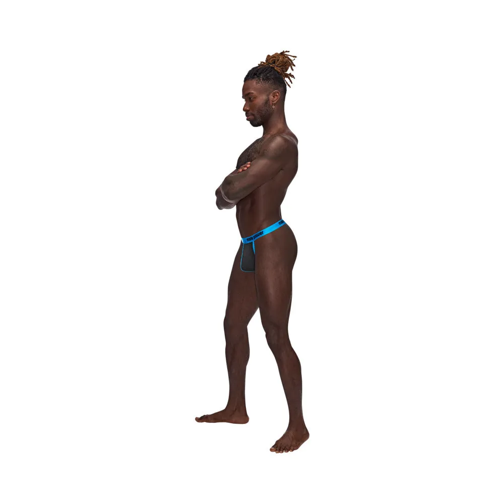 Male Power Casanova Uplift Thong Black S/M