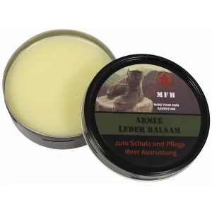 MFH Leather Balsam Army Colourless