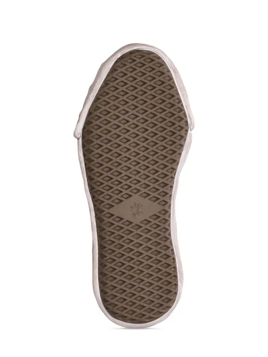 Mihara Yasuhiro   Hank canvas low top sneakers 
