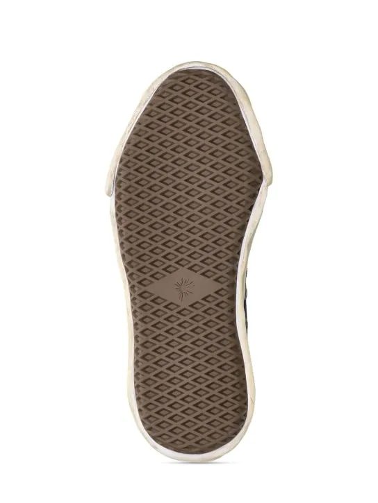 Mihara Yasuhiro   Hank canvas low top sneakers 