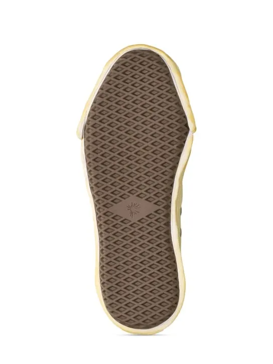 Mihara Yasuhiro   Hank canvas low top sneakers 