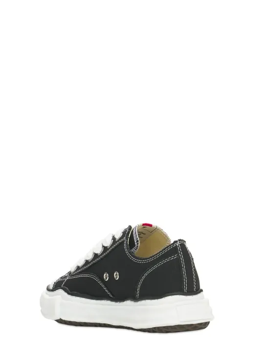 Mihara Yasuhiro   Peterson canvas low sneakers 