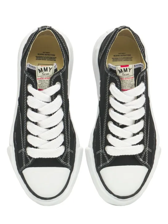 Mihara Yasuhiro   Peterson canvas low sneakers 