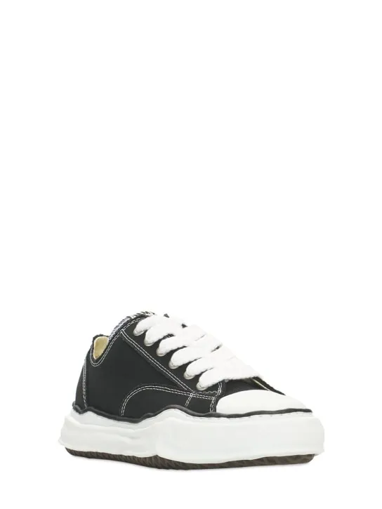Mihara Yasuhiro   Peterson canvas low sneakers 