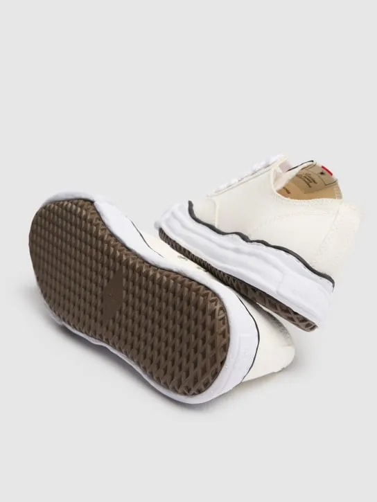 Mihara Yasuhiro   Peterson canvas low sneakers 