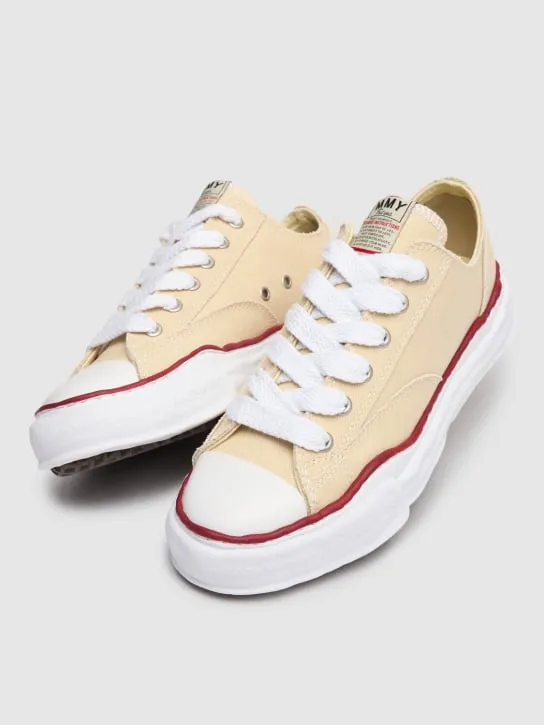Mihara Yasuhiro   Peterson Low canvas sneakers 