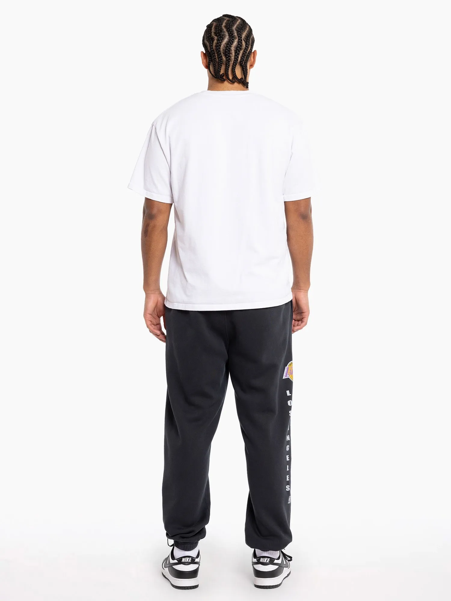 Mitchell & Ness Side Wind Sweatpants - LA Lakers