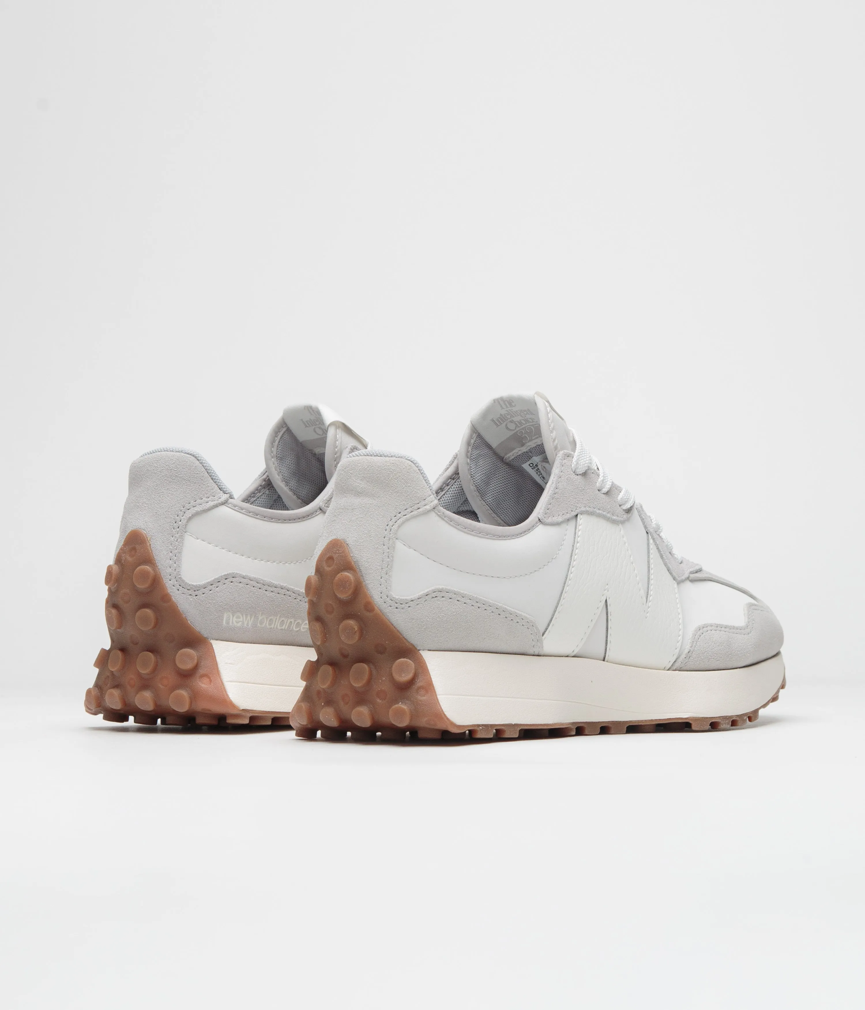 New Balance 327 Shoes - Rain Cloud / Sea Salt
