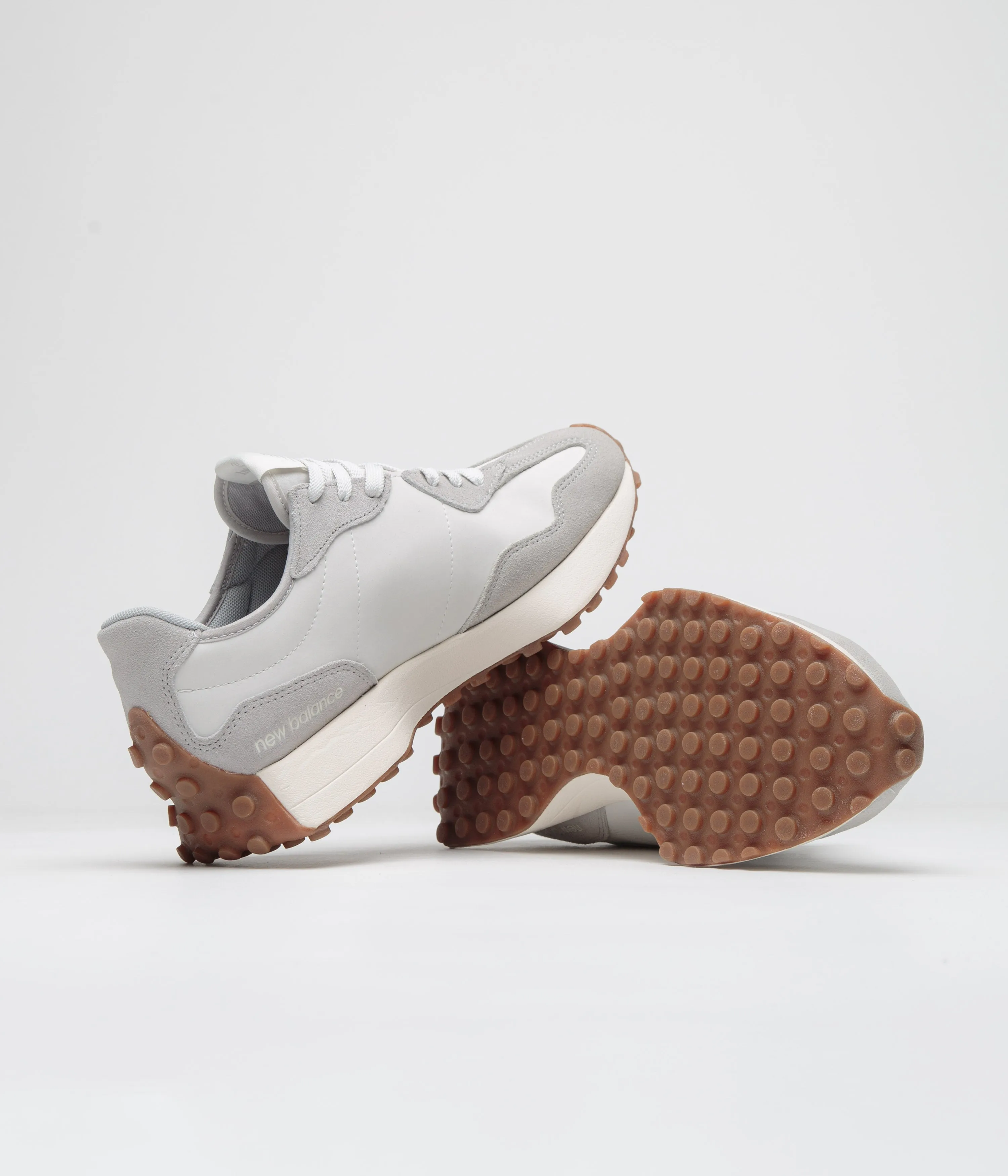New Balance 327 Shoes - Rain Cloud / Sea Salt