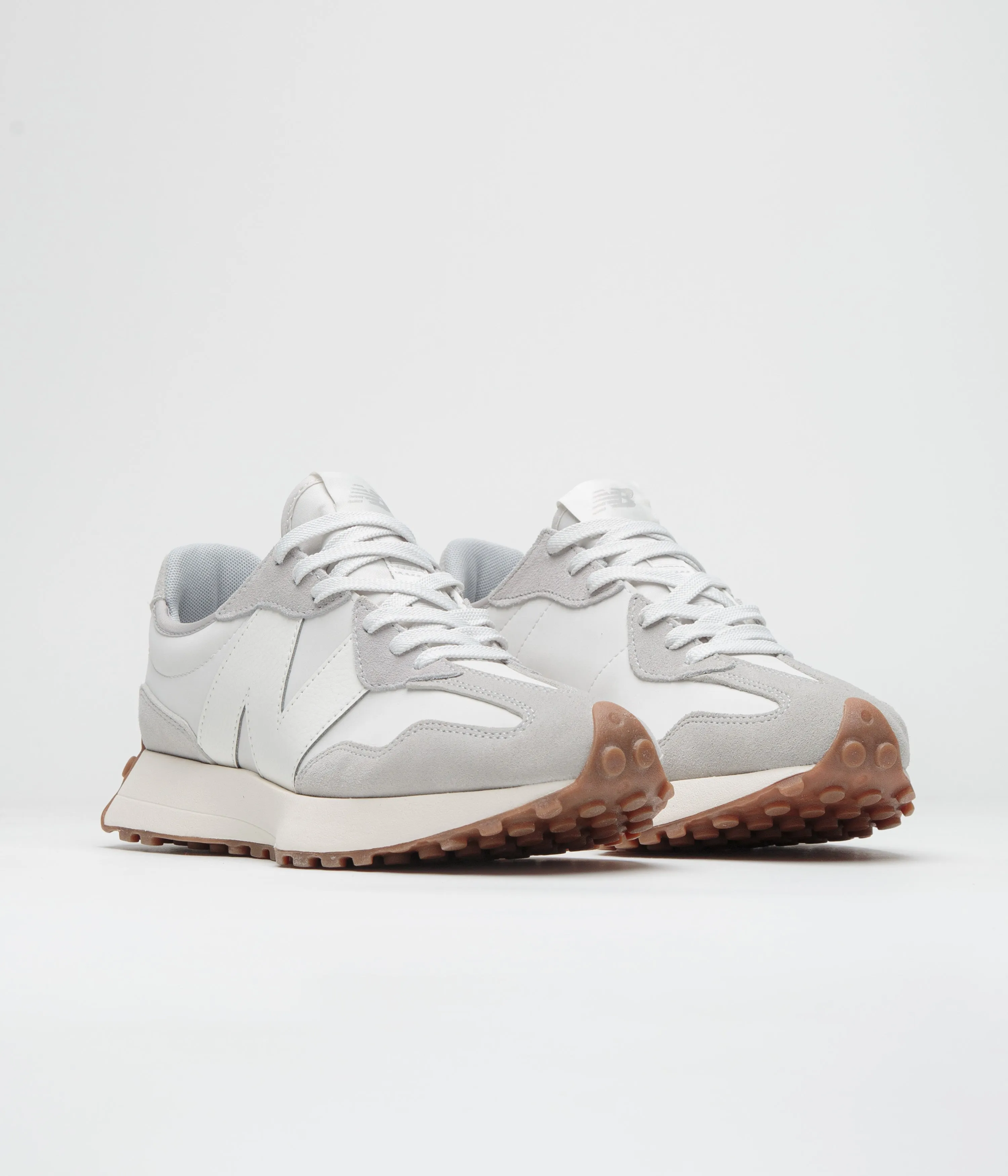 New Balance 327 Shoes - Rain Cloud / Sea Salt