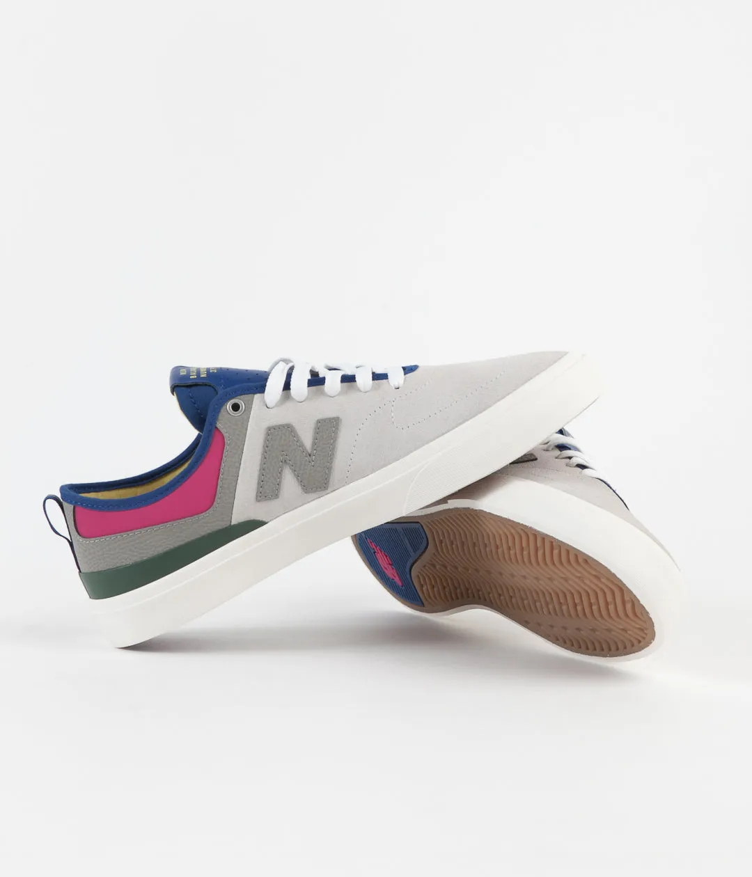 New Balance Numeric 379 Shoes - Grey / Pink