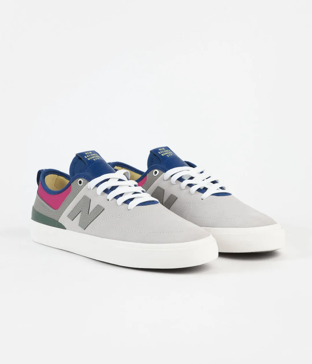 New Balance Numeric 379 Shoes - Grey / Pink