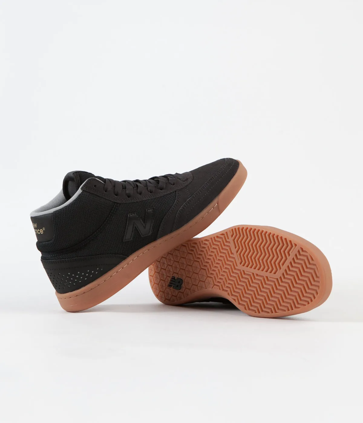 New Balance Numeric 440 Hi Shoes - Grey / Black