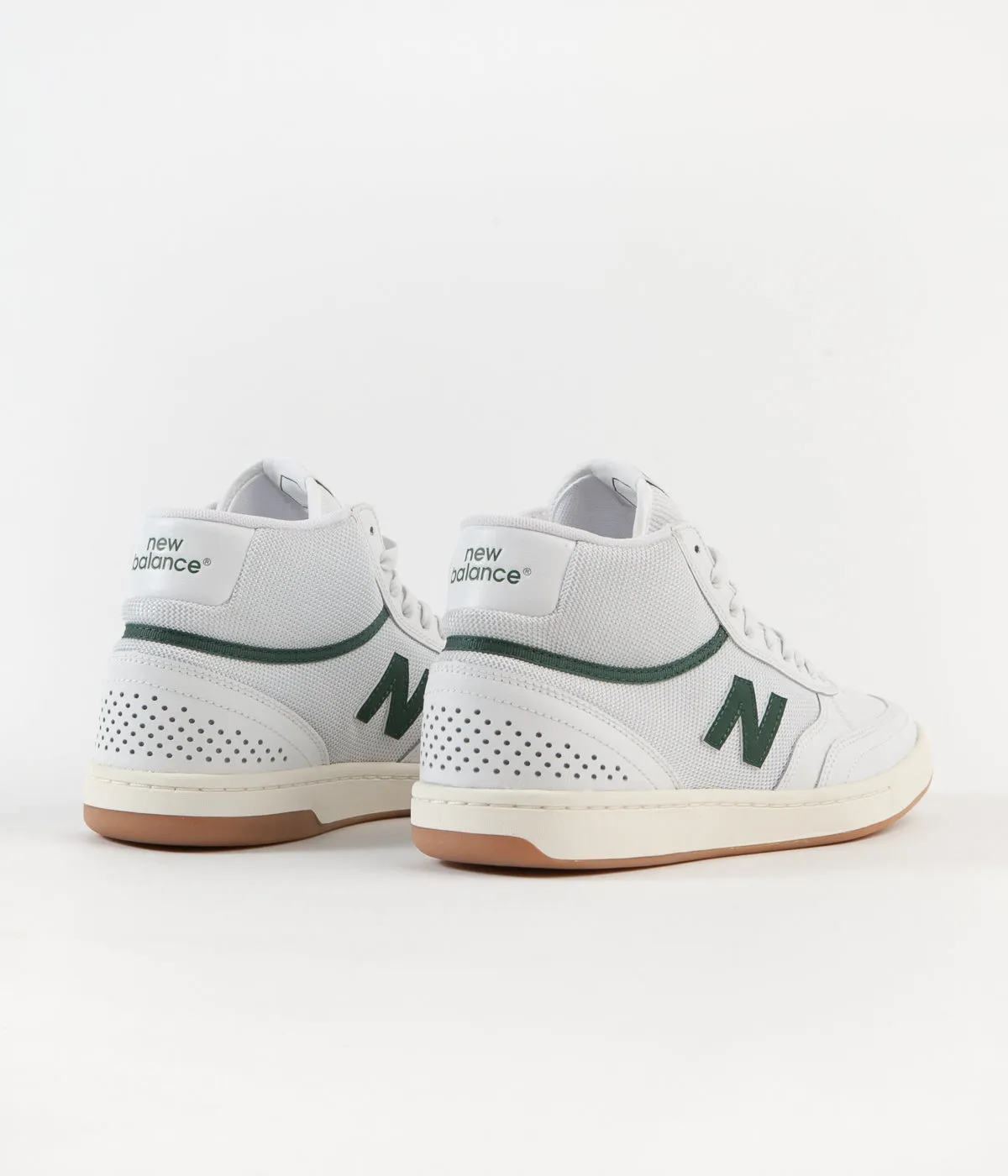 New Balance Numeric 440 Hi Shoes - White / Green
