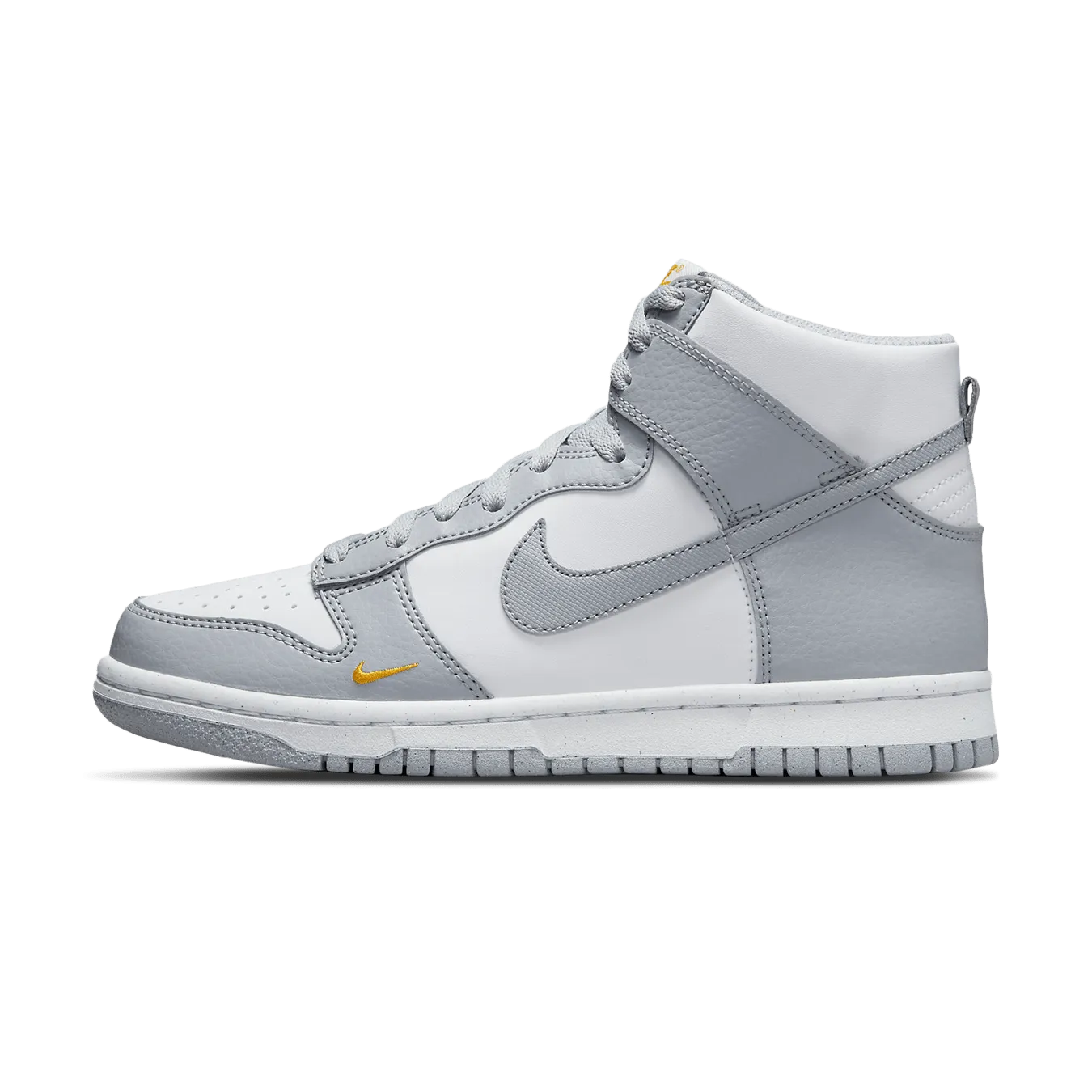 Nike Dunk High Next Nature GS 'Wolf Grey Marigold'