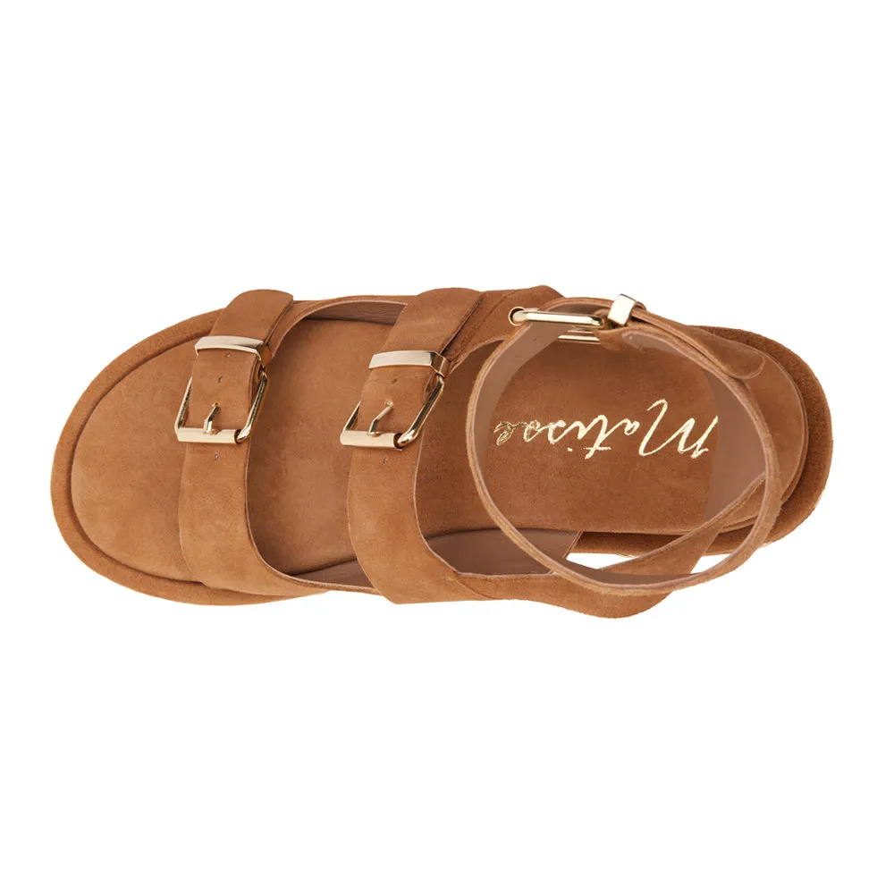 Nina Studded Ankle Strap Sandals