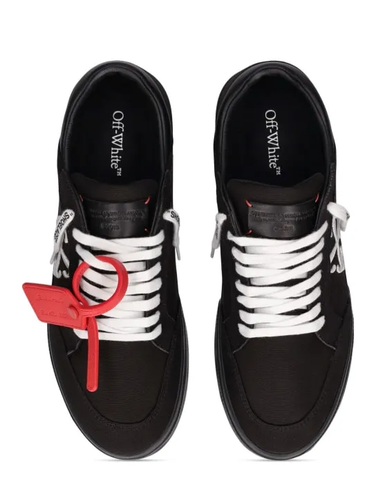Off-White   New Low vulcanized canvas sneakers 
