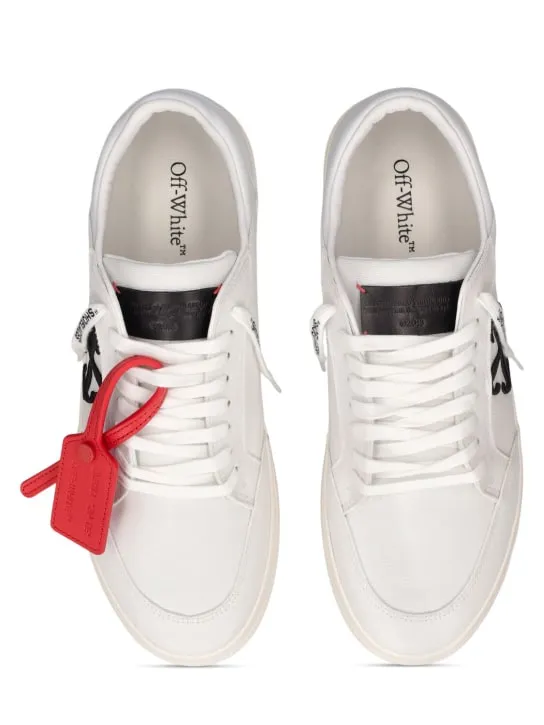 Off-White   New Low vulcanized canvas sneakers 